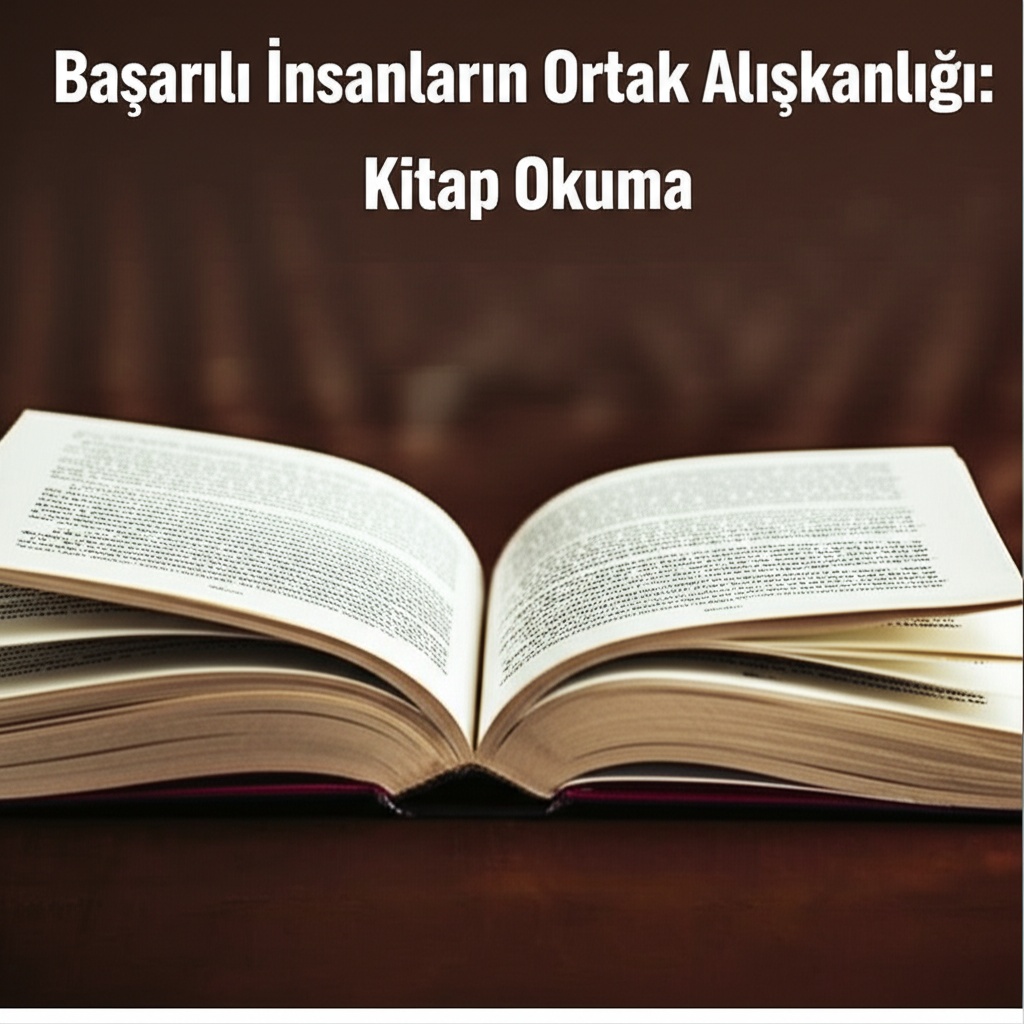 Başarılı İnsanların Ortak Alışkanlığı: Kitap Okuma