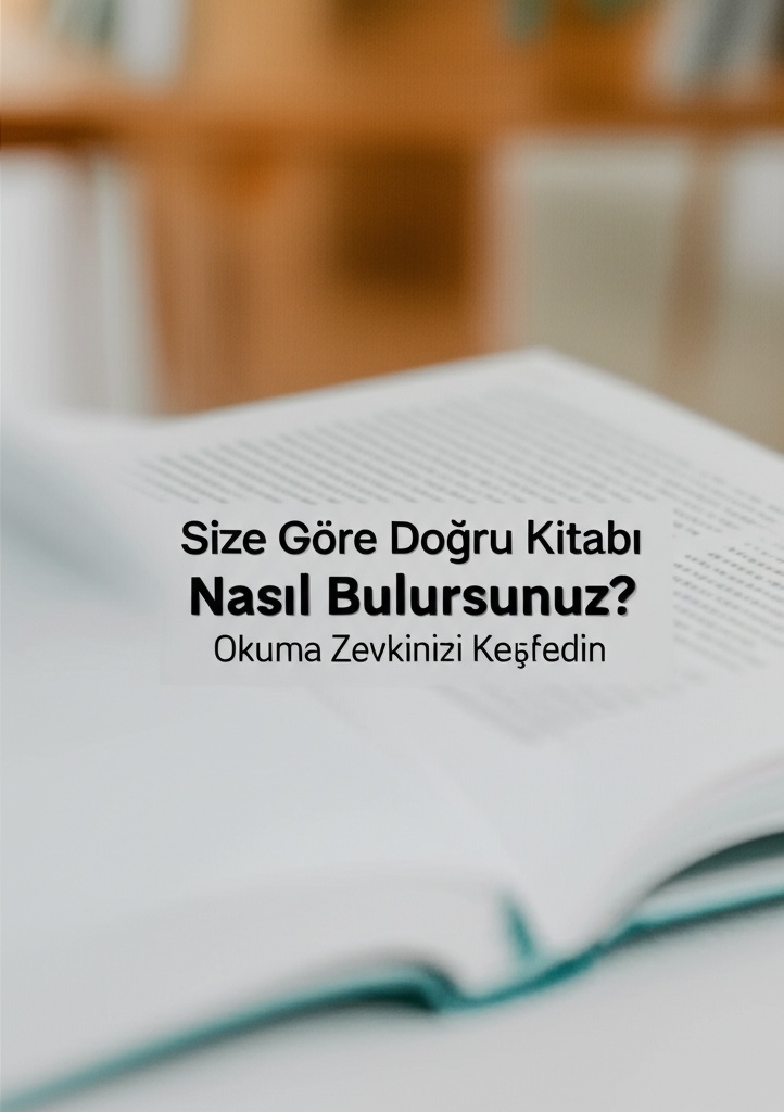 Size Göre Doğru Kitabı Nasıl Bulursunuz? Okuma Zevkinizi Keşfedin