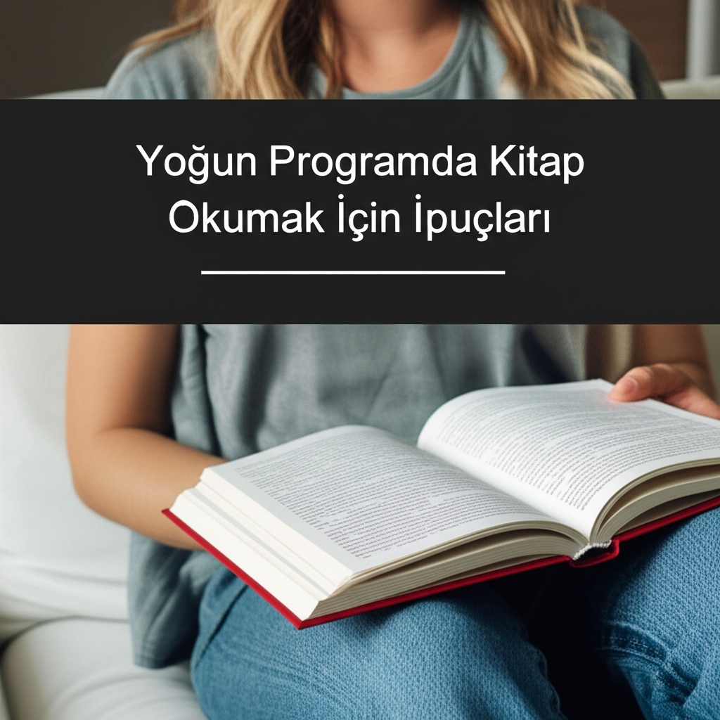 Yoğun Programda Kitap Okumak İçin İpuçları